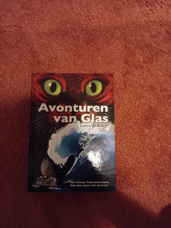 Avonturen van Glas - Lorena Veldhuijzen, Boeken, Kinderboeken | Jeugd | onder 10 jaar, Gelezen, Fictie algemeen, Ophalen of Verzenden