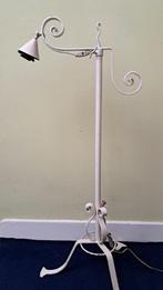 Franse vintage vloerlamp van smeedijzer, verstelbaar, Ophalen, Gebruikt, 150 tot 200 cm