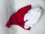 Kerstmuts met baard - Maat 110-116, Ophalen of Verzenden, Zo goed als nieuw, 110 t/m 116, Jongen of Meisje