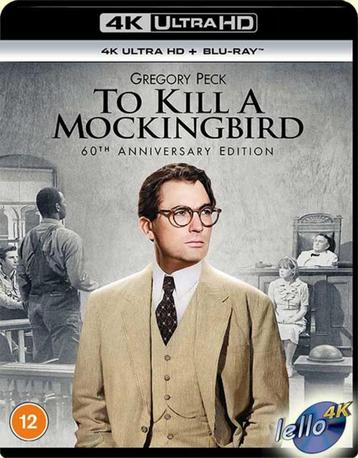Blu-ray 4K: To Kill a Mockingbird, 60th (1962 Gregory Peck)K
