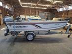 Alumacraft Visboot met 25 pk Yamaha + Trailer, 10 tot 30 pk, Gebruikt, Verzenden, Aluminium