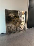 Stijlvolle Wandklok met Tandwiel Design, Huis en Inrichting, Woonaccessoires | Klokken, Ophalen of Verzenden, Zo goed als nieuw