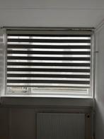 Duo rolgordijn verduisterend grijs, Ophalen, 100 tot 150 cm, Zo goed als nieuw, Grijs