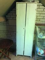 Brocante Oude smalle kast, Ophalen of Verzenden