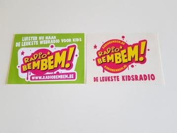 Stickers radio bembem  beschikbaar voor biedingen