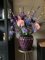 Echt een Eyecatcher Zijden bloemen in vaas Compleet, Ophalen of Verzenden, Nieuw