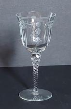 Antiek glas kristal bloemmotieven, Overige typen, Ophalen of Verzenden, Zo goed als nieuw