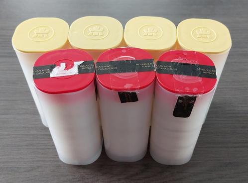 7 tubes met 175 maple leafs van 1 ounce zilver diverse jaren, Postzegels en Munten, Edelmetalen en Baren, Zilver, Ophalen of Verzenden