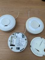 3 EI rookmelders met rf modules, Detector, Sensor of Melder, Ophalen of Verzenden, Zo goed als nieuw, Rook
