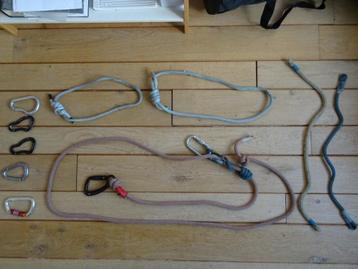 Positioneringslijnen fliplijn carabiners boomverzorging beschikbaar voor biedingen