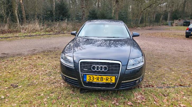 Audi A6 3.2 FSI 188KW Quattro Tiptr. 2005 Grijs, Auto's, Audi, Particulier, A6, 4x4, ABS, Adaptieve lichten, Airbags, Airconditioning