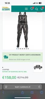Fox Rage Breathable Waders waadpak Lightweight Camo 42, Watersport en Boten, Ophalen of Verzenden, Zo goed als nieuw, Overige typen