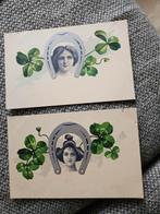 Art Deco Dame hoefijzer Ansichtkaart, Verzamelen, Ophalen of Verzenden, 1920 tot 1940, Ongelopen