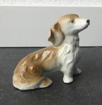 Vintage hondenbeeldje hondje langharige Teckel Foreign 10616, Ophalen of Verzenden, Gebruikt, Dier
