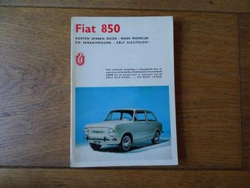 Fiat 850 - Vraagbaak Werkplaatshandboek - Nederlands - ANWB beschikbaar voor biedingen