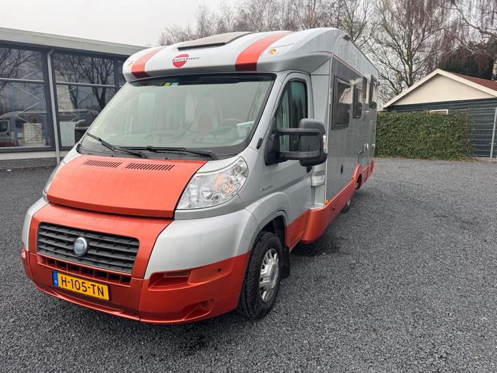 Burstner Privilege T696 met airco, Caravans en Kamperen, Campers, Particulier, tot en met 4, Half-integraal, Fiat, Diesel, Handgeschakeld