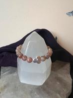 Maansteen roze parel liefde harmonie balans intuïtie magie, Sieraden, Tassen en Uiterlijk, Armbanden, Met edelsteen, Nieuw, Ophalen of Verzenden