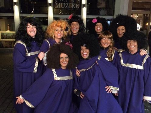 Gospelsinger outfit te huur, Hobby en Vrije tijd, Feestartikelen, Zo goed als nieuw, Kostuum, Geboorte of Huwelijk, Ophalen of Verzenden