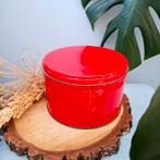 Oranje koektrommel, Verzamelen, Blikken, Ophalen of Verzenden, Zo goed als nieuw, Koek(jes)