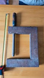 T.k. Grote oude houten lijmklem, lijmtang, Antiek en Kunst, Ophalen of Verzenden