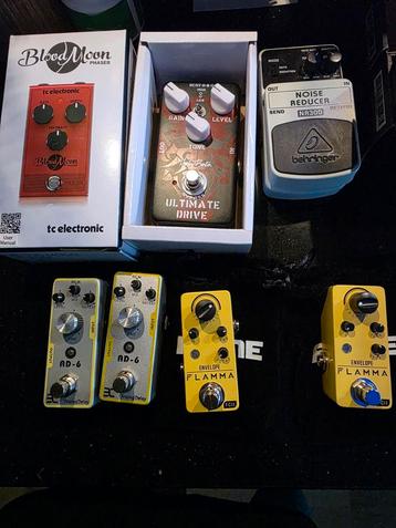 Diverse Gitaar Effect Pedalen beschikbaar voor biedingen