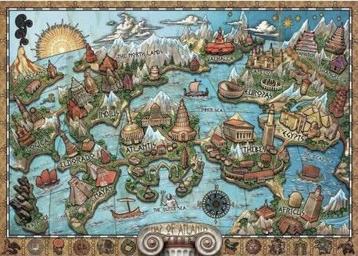 Ravensburger - Geheimzinnig Atlantis - 1000 stukjes beschikbaar voor biedingen