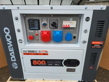 Daewoo DDAE10500DSE-3G Diesel  Generator aggregaat 8.1kva beschikbaar voor biedingen