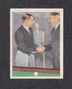 Sportplaatje Biljarten Arie Bos 1954 (4)., Ophalen of Verzenden, Zo goed als nieuw