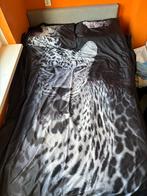 Dekbedovertrek 240x200 - Panterprint, Zwart, Dekbedovertrek, Ophalen of Verzenden, Nieuw