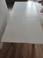 Eettafel met 4 stoelen, Huis en Inrichting, Tafels | Eettafels, Ophalen, Gebruikt, 50 tot 100 cm, Vijf personen of meer