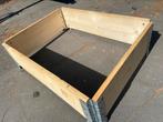 Palletranden 60 cm X 80 cm., Ophalen of Verzenden, Zo goed als nieuw, Binnen, Rechthoekig