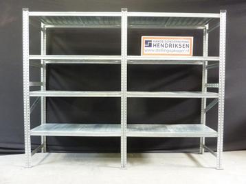 MetalSistem opbergrek / stelling / magazijnstelling 50 diep  beschikbaar voor biedingen