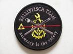 Mouwembleem Ballistisch team technische dienst, Verzenden, Landmacht, Nederland, Embleem of Badge