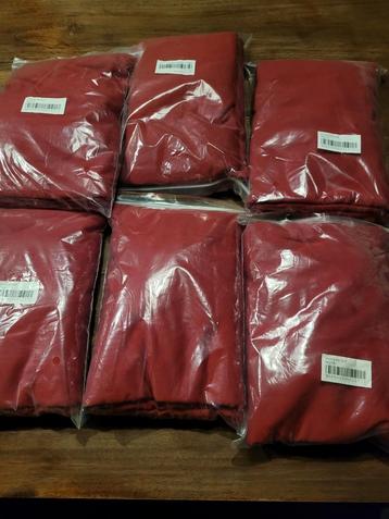 Tafelrokken voor statafels  80 a 90 cm donkerrood 3 stuks beschikbaar voor biedingen