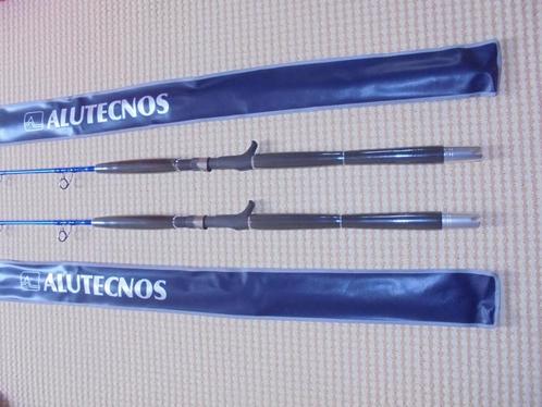 Big Game Alutecnos Blue Jigging Hengels Made in Italy nieuw., Watersport en Boten, Hengelsport | Zeevissen, Nieuw, Werphengel