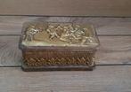 Frans houten bakje bekleed met latoenkoper, Antiek en Kunst, Ophalen of Verzenden