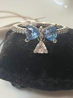 Diverse Pandora bedels sieraden, Sieraden, Tassen en Uiterlijk, Ringen, Zo goed als nieuw, 17 tot 18, Met edelsteen, Dame
