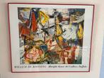 Posterlijst lijst 120x100 Rood met print Willem de Kooning, Ophalen