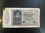 Reichsbanknote 5000 mark 1922, Postzegels en Munten, Bankbiljetten | Europa | Niet-Eurobiljetten, Ophalen of Verzenden