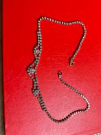 Vintage Strass halsketting, Overige materialen, Gebruikt, Overige kleuren, Ophalen of Verzenden