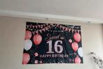 Sweet Sixteen Versiering Set, Ophalen of Verzenden, Nieuw, Versiering, Verjaardag