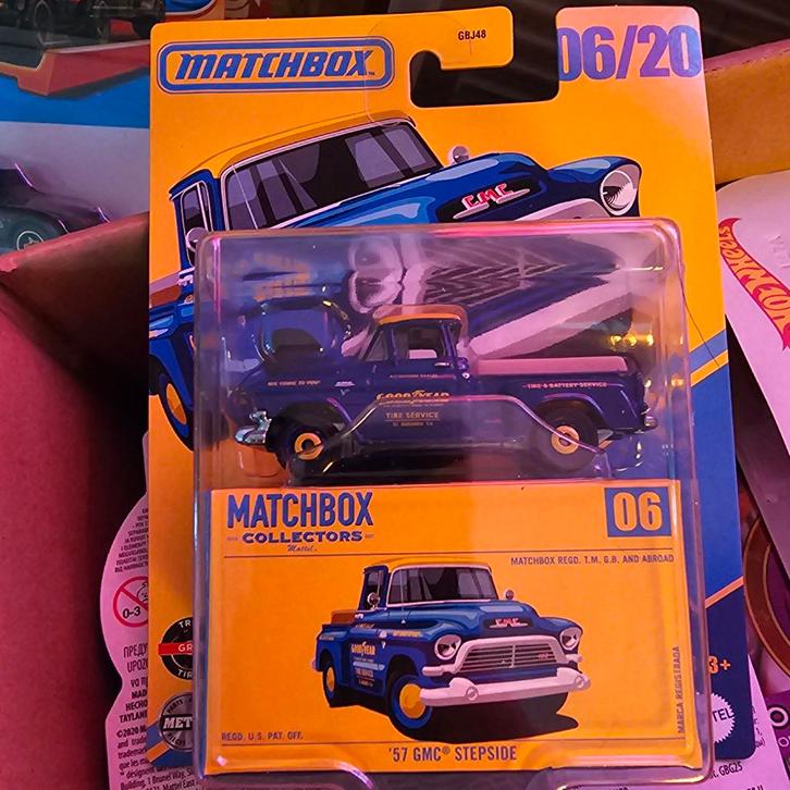 Matchbox '57 GMC Stepside 06/20, Hobby en Vrije tijd, Modelbouw | Auto's en Voertuigen, Nieuw, Auto, 1:50 of kleiner, Ophalen of Verzenden