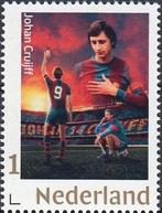 Nederland- Persoonlijke Goud- Johan Cruijff -7- Barcelona- P, Postzegels en Munten, Ophalen of Verzenden, Na 1940, Postfris