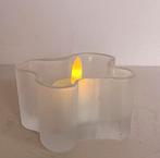 Iittala Alvar Aalto Theelichthouder - Matte Finish, Huis en Inrichting, Overige materialen, Gebruikt, Wit, Ophalen of Verzenden