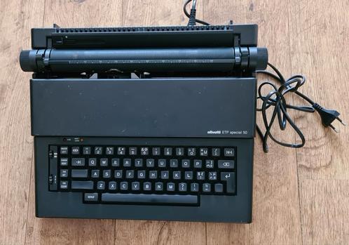 Olivetti ETP Special 50 Elektrische Typemachine, Antiek en Kunst, Antiek | Kantoor en Zakelijk, Ophalen of Verzenden