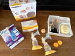 Medela Swing Maxi Dubbele Borstkolf + Extra Potjes, Kinderen en Baby's, Babyvoeding en Toebehoren, Ophalen of Verzenden, Gebruikt