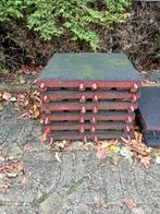 Rubber tegels of staltegels 50x50 CM en restanten, Ophalen, Overige typen, Rubber, Zo goed als nieuw