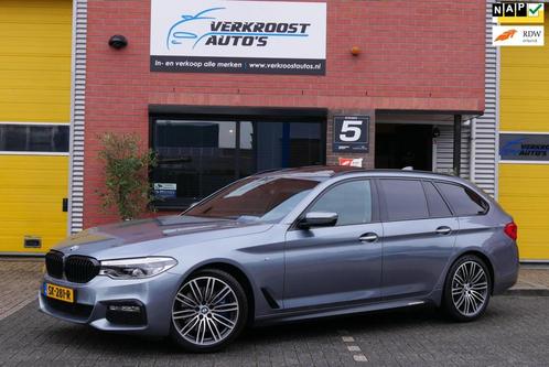 BMW 5-serie Touring 530i High Executive. pano. dodehoek. cam, Auto's, BMW, Bedrijf, Te koop, 5-Serie, 360° camera, ABS, Achteruitrijcamera