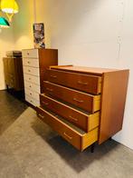 Retro vintage teak ladekast commode, Ophalen, A, A, A