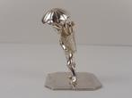 Zilveren miniatuur Parapluverkoper                      Z183, Ophalen of Verzenden, Zilver